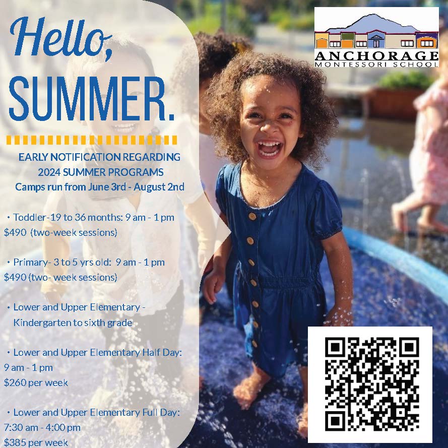 Summer Program Anchorage Montessori School